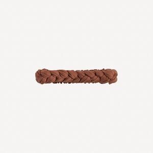 NWT Kate Quinn Cashew Orange Organic Cotton Stretchy Braided Headband M Med